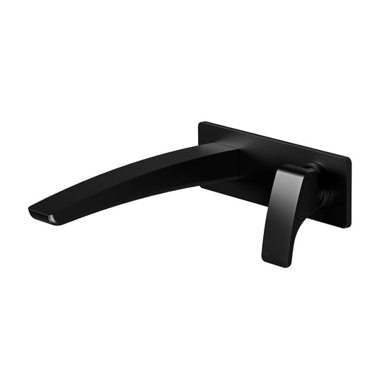 Phoenix Rush Wall Basin Set 180Mm Matte Black