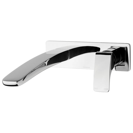 Phoenix Rush Wall Basin Set 230Mm Chrome