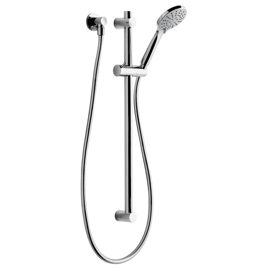 Argent Metro Shower Rail 650Mm