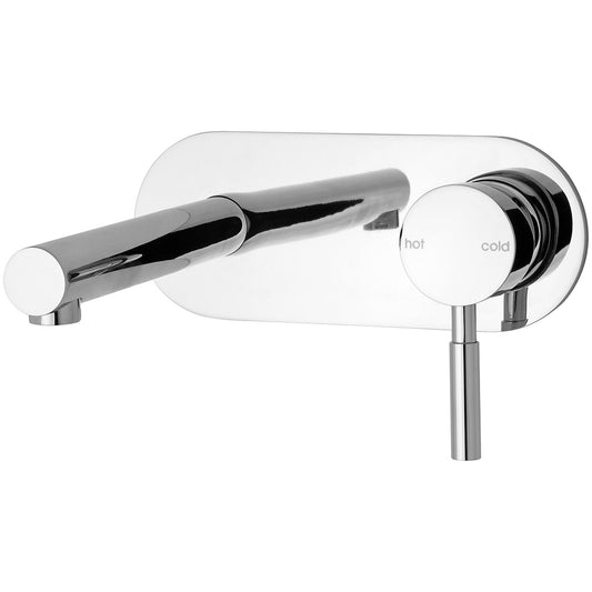 Phoenix Vivid Wall Basin Mixer Set 200Mm Chrome