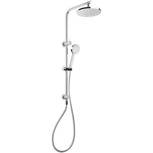 Phoenix Vivid Slimline Twin Shower Chrome