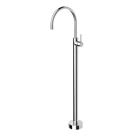 Phoenix Vivid Slimline Floor Mounted Bath Mixer Chrome