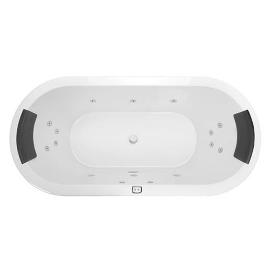 Decina Caval 1800Mm Contour 14 Jet Spa Bath