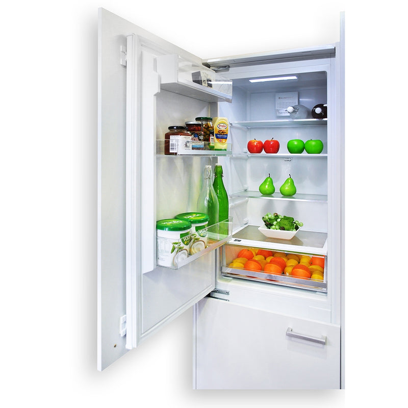 Kleenmaid Fully Integrated Fridge Freezer White Cook Bathe
