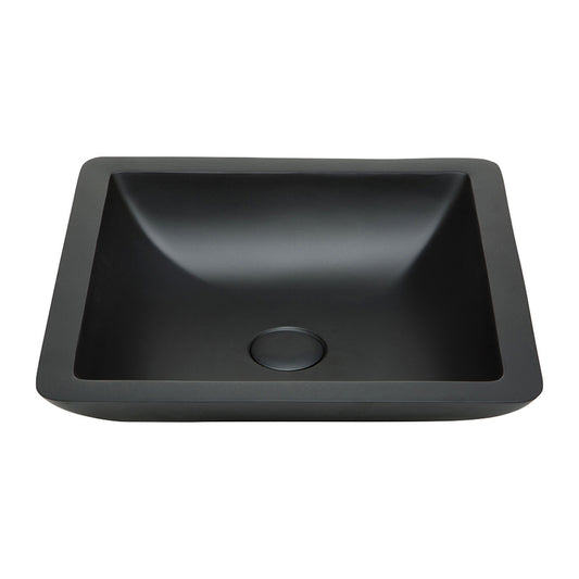 Fienza Classique 420 Matte Black Solid Surface Basin