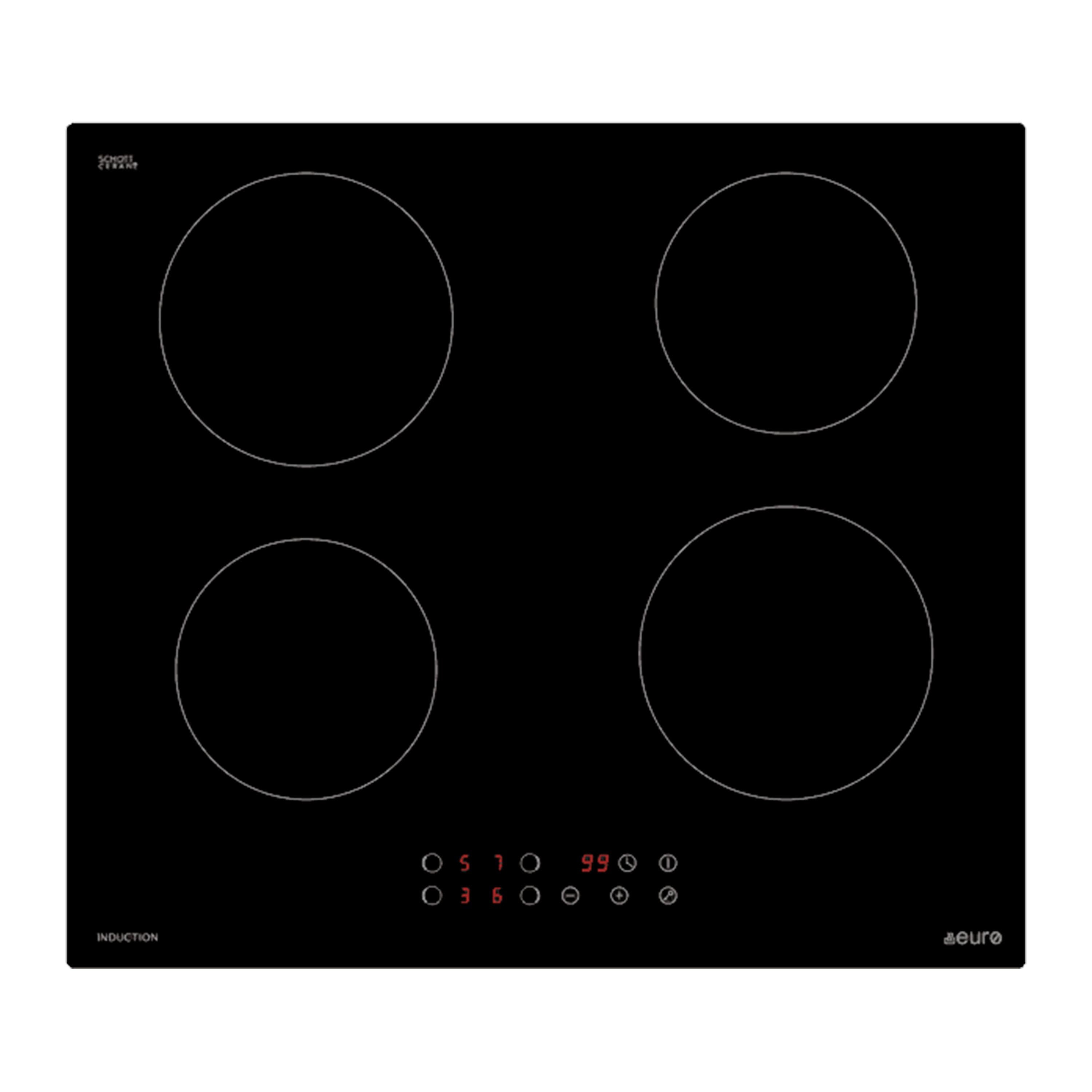 Induction Cooktops - 60 cm, 77 cm, 80 cm, 90 cm | Cook & Bathe
