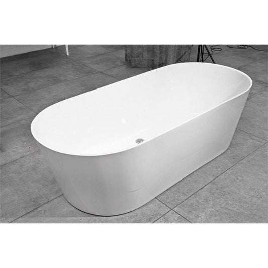 Decina Elinea 1780 White Freestanding Bath