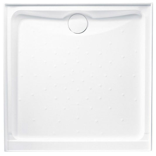 Johnsons Suisse Evo Polymarble Square Shower Base 900Mm X 900Mm