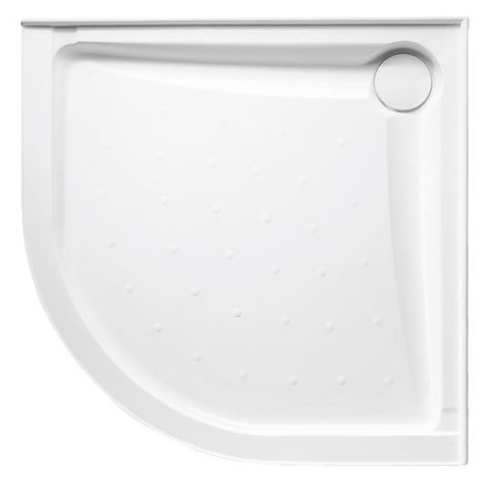 Johnsons Suisse Evo Polymarble Curved Shower Base 914Mm X 914Mm