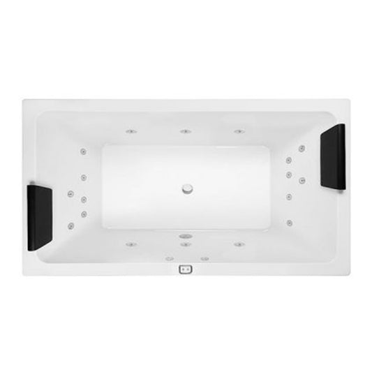 Decina Lago 1795Mm Contour 18 Jet Spa Bath