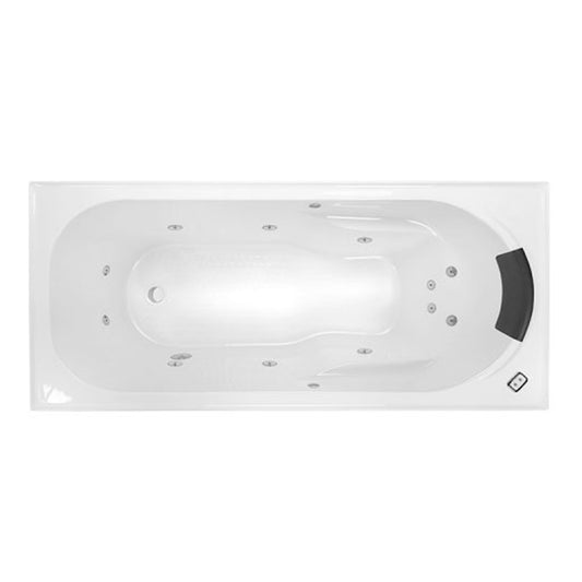 Decina Modena 1785Mm Contour 12 Jet Spa Bath