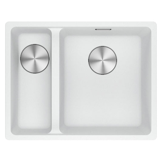 Franke Maris Granite One And A Half Bowl 340 150Mm Lh Polar White 1