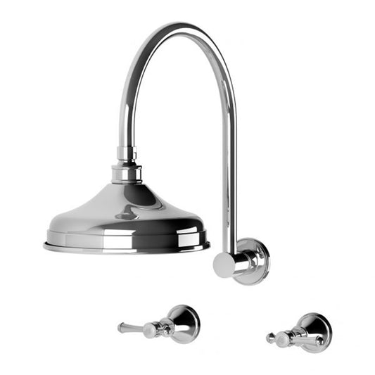 Phoenix Nostalgia Lever Shower Set Chrome