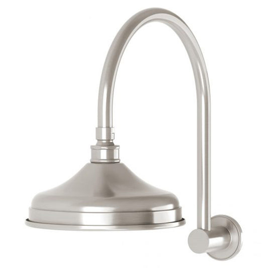 Phoenix Nostalgia Vintage Shower Arm Rose Brushed Nickel