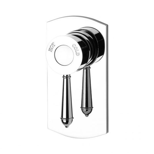 Phoenix Nostalgia Shower Wall Mixer Chrome