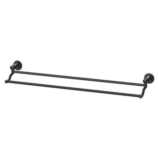 Phoenix Nostalgia Double Towel Rail 760Mm Antique Black