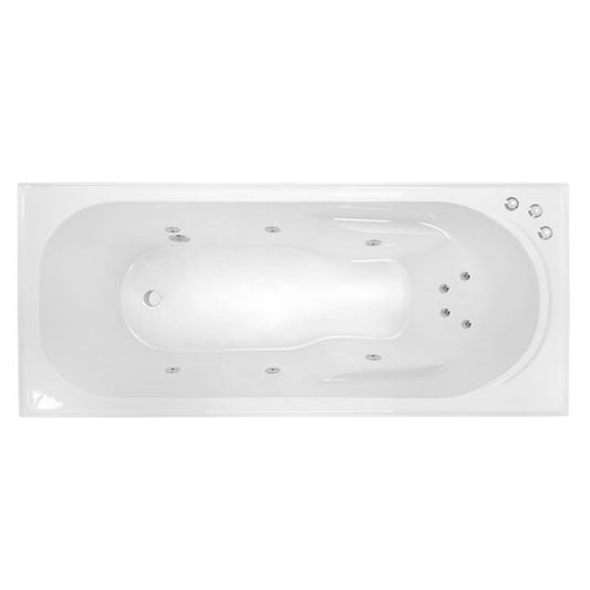 Decina Prima 1790Mm Santai 10 Jet Spa Bath