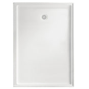 Marbletrend Flinders Polymarble Rectangle Shower Base 900Mm X 1220Mm Left Hand Return