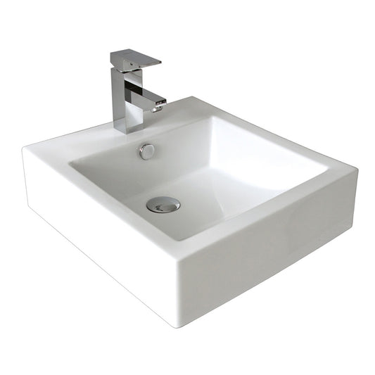 Seima Kyra Ceramic Above Counter Basin Square No Taphole
