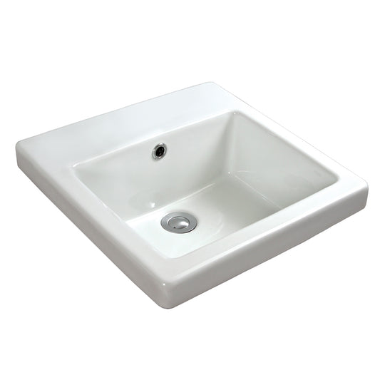Seima Kyra Ceramic Inset Above Counter Basin Square 3 Tapholes
