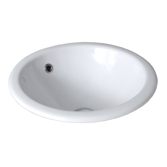 Seima Ios Ceramic Inset Above Counter Basin Round 1