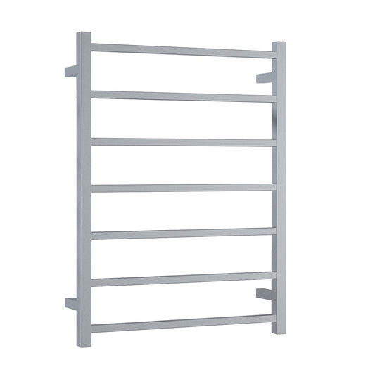 Thermorail 7 Bar 83W Straight Square Ladder 600 X 800Mm Stainless Steel