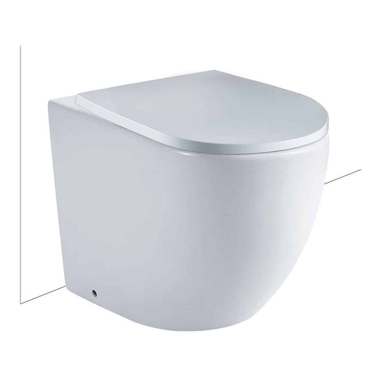 Seima Arko Floor Mount Toilet Pan With Slim Seat
