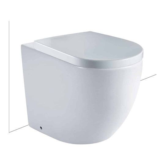 Seima Arko Floor Mount Toilet Pan With Classic Seat