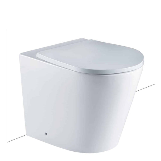Seima Modia Floor Mount Toilet Pan With Slim Seat