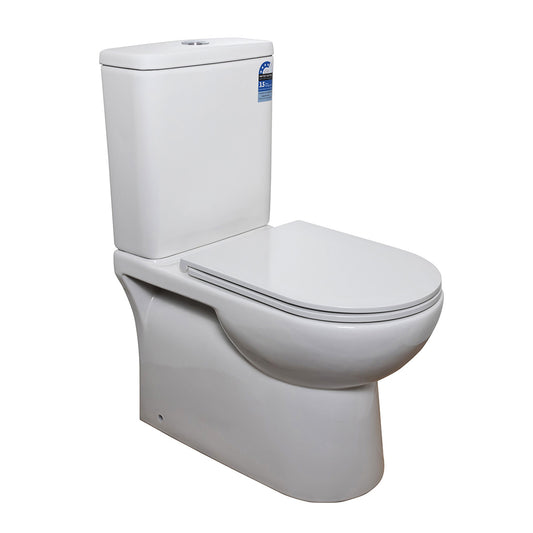 Bourne Cove rimless BTW toilet suite