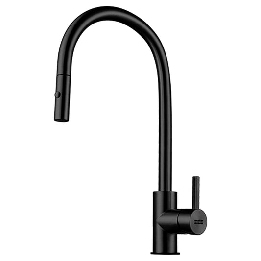 Franke Eos Neo Black Steel Pull Out Tap