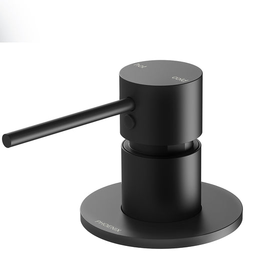Phoenix Vivid Slimline Hob Mixer Matte Black