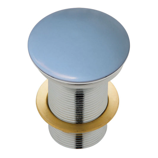 Fienza Ceramic Cap Pop Up Waste 32Mm Matte Blue