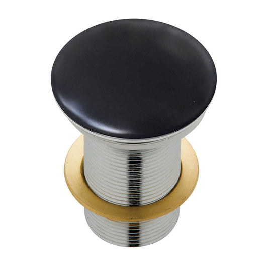 Fienza Ceramic Cap Pop Up Waste 32Mm Matte Black