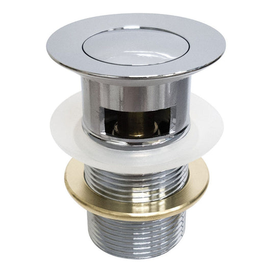 Fienza Flush Pop Up Waste 32Mm With Overflow Chrome