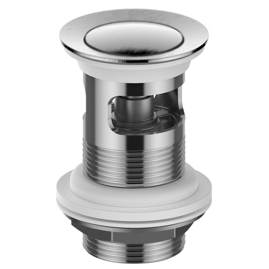 Greens Pop Up Basin Waste Brushed Nickel 32Mm No Overflow